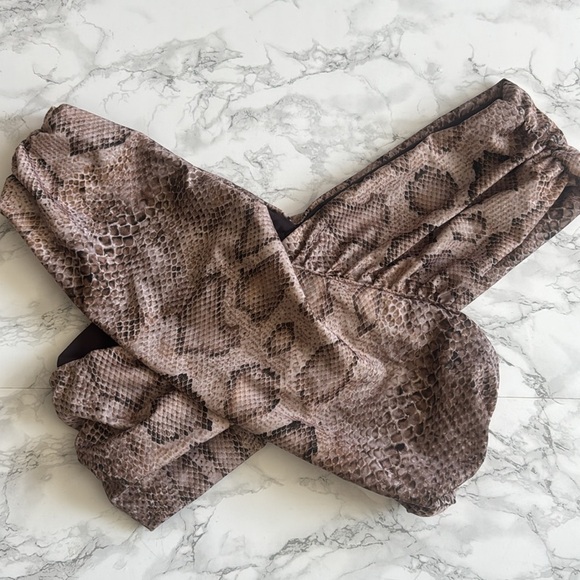 Mara Hoffman Snake Skin Bikini Top (no bottoms) Large UPF 50+ - Picture 4 of 7